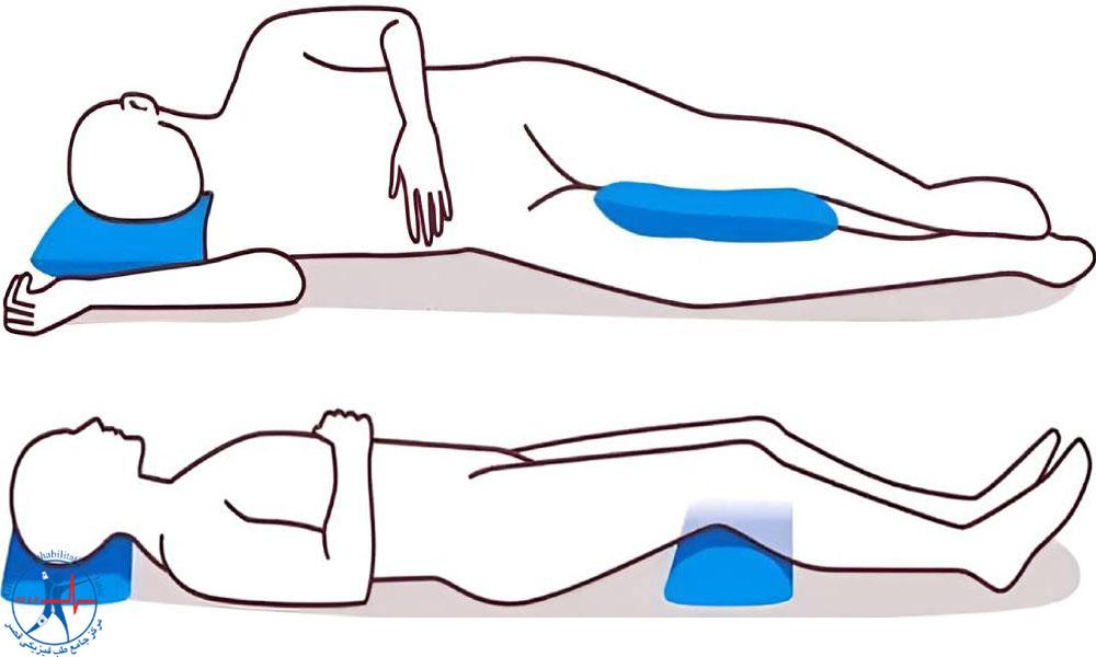 نحوه استراحت دیسک گردن